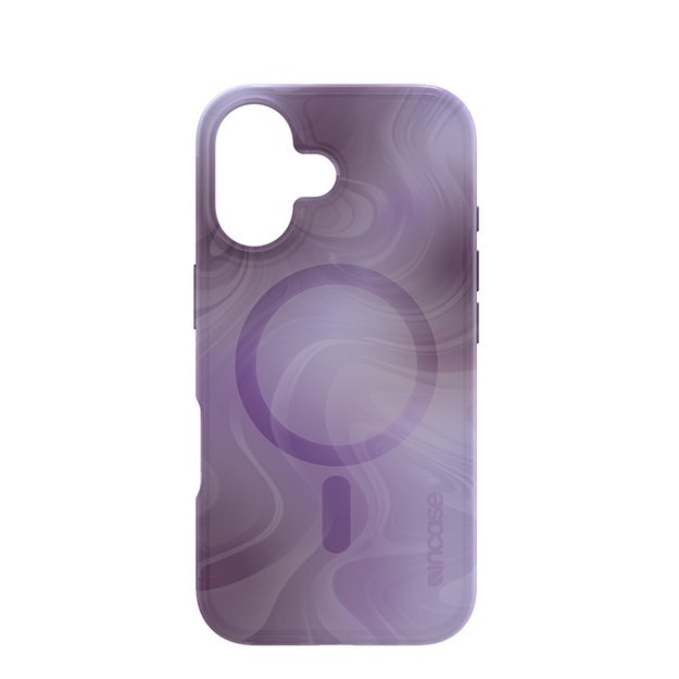 Incase Halo Case MagSafe – dėklas iPhone 16 (Oil Slick Lilac)