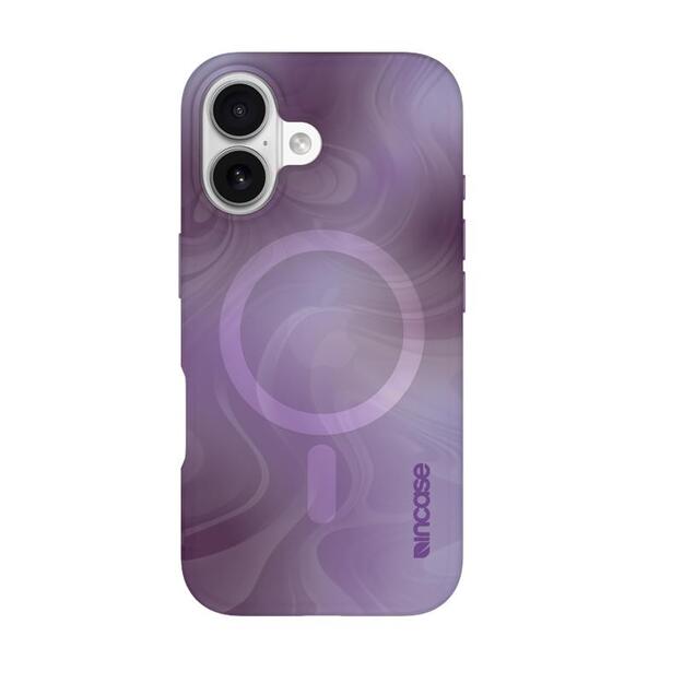 Incase Halo Case MagSafe – dėklas iPhone 16 (Oil Slick Lilac) 9