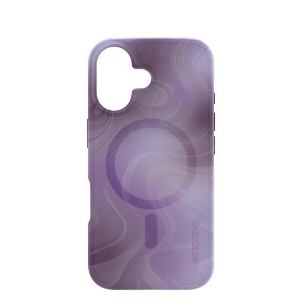 Incase Halo Case MagSafe – dėklas iPhone 16 (Oil Slick Lilac) 10