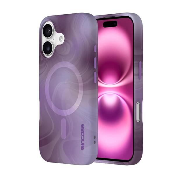 Incase Halo Case MagSafe – dėklas iPhone 16 (Oil Slick Lilac) 6