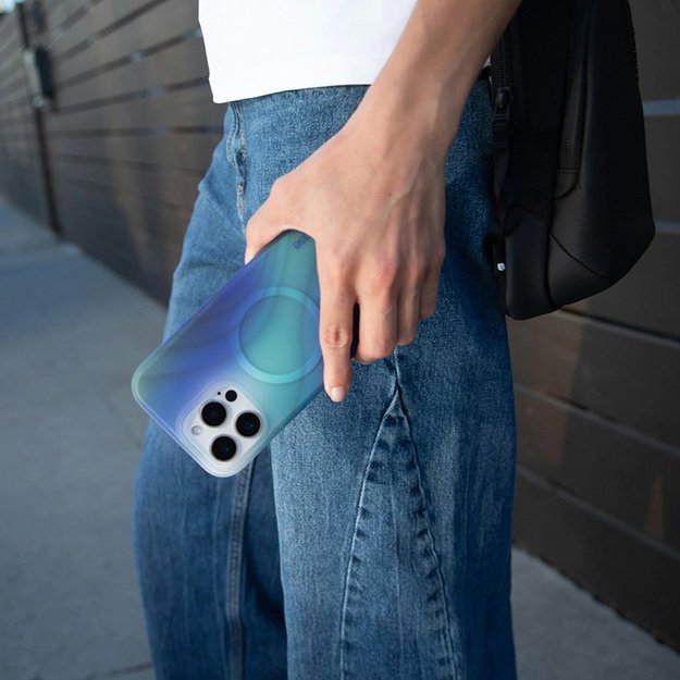 „Incase Halo“ dėklas „MagSafe“ – „iPhone 16 Plus“ dėklas („Tidal Ocean“) 10