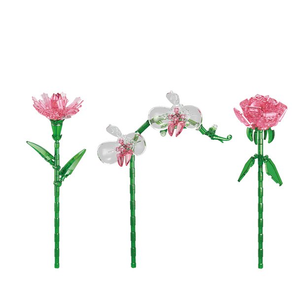 Building set flower
