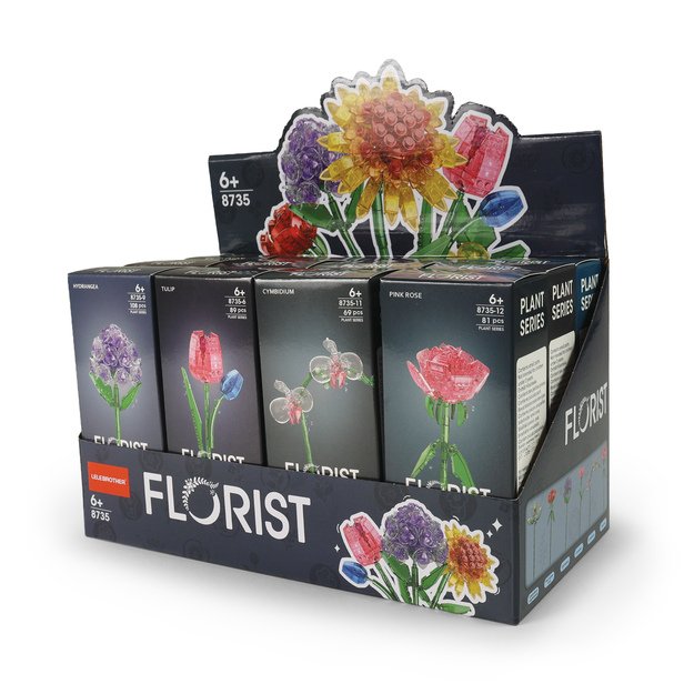 Building set flower