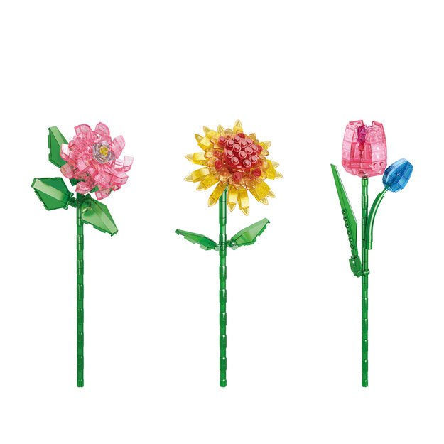 Building set flower
