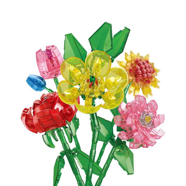 Building set flower