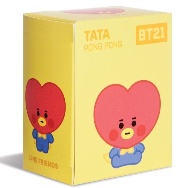 Line Friends BT21 - talismanas 8cm TATA Baby Pong Pong 18