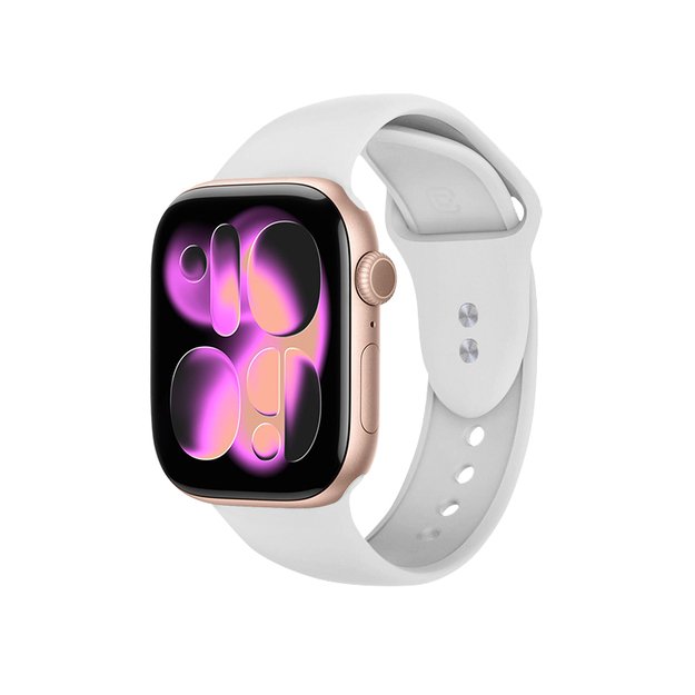 „Crong Liquid“ – „Apple Watch“ dirželis 44/45/46/49 mm (baltas) 8