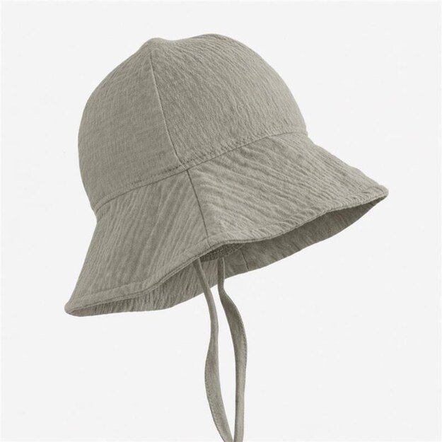 Baby Muslin Hat New Baby linen, 56 (0-3m)