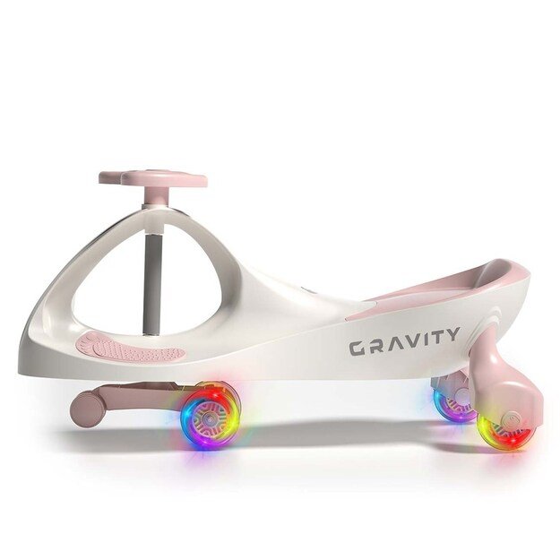 Children s gravity balance bike Gravity Milly Mally cream pink
