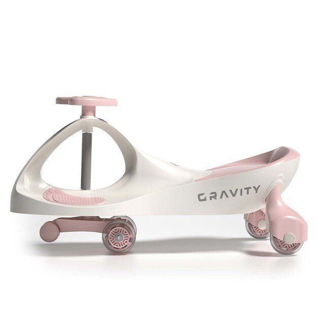 Children s gravity balance bike Gravity Milly Mally cream pink