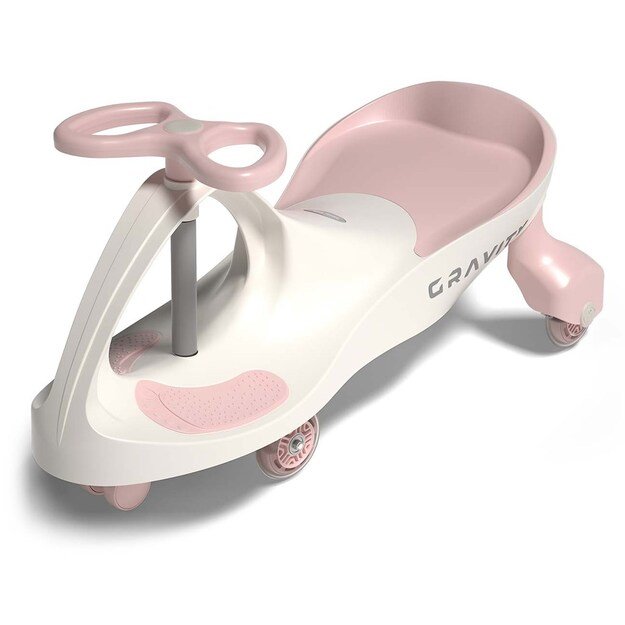 Children s gravity balance bike Gravity Milly Mally cream pink