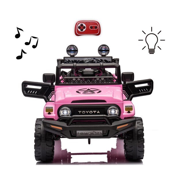 Electric baby car Milly Mally Toyota FJ Cruiser Pink