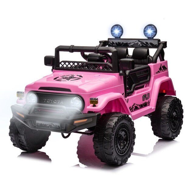 Electric baby car Milly Mally Toyota FJ Cruiser Pink