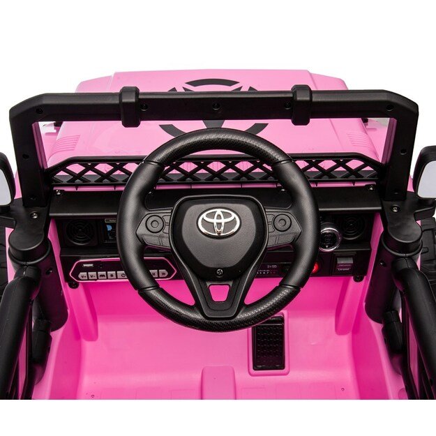 Electric baby car Milly Mally Toyota FJ Cruiser Pink