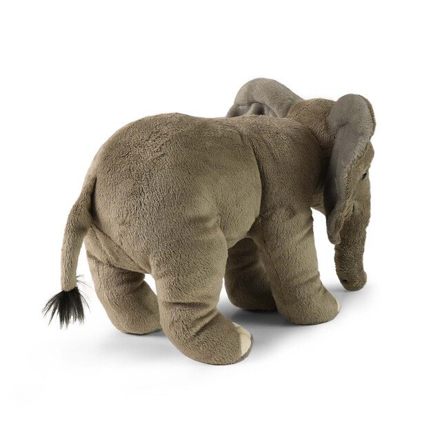 Plush african bush elephant 28 cm ECO-FRIENDLY