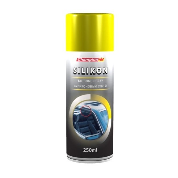 Silikonas aerozolyje CHAMPION, 0.25 l  