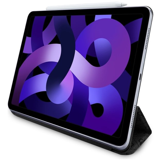Guess Magnetic 4G Big Logo - Case iPad Air 11  M3 (2025) / iPad Air 11  M2 (2024) (black)