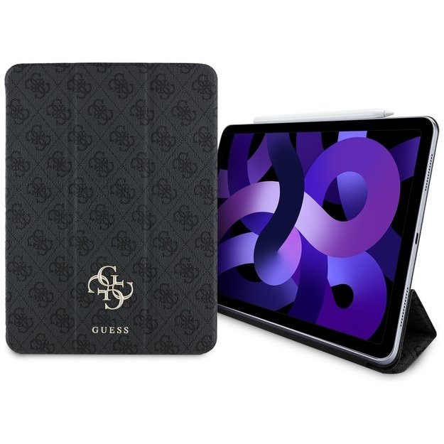 Guess Magnetic 4G Big Logo - Case iPad Air 11  M3 (2025) / iPad Air 11  M2 (2024) (black)