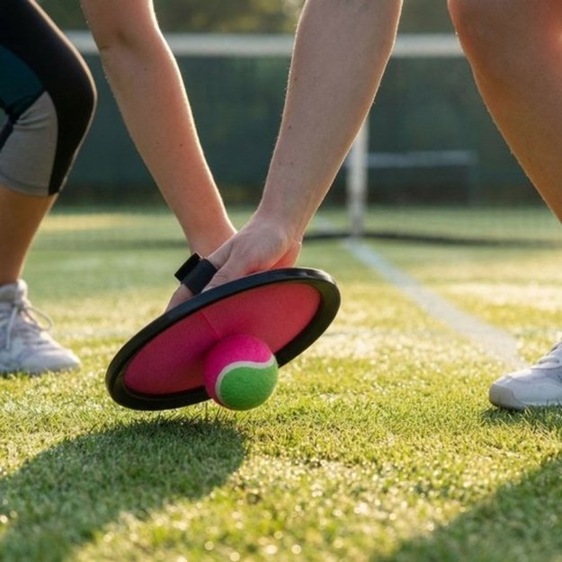 Eddy Toys - Super Grip Catch Ball with Velcro Catch Disc