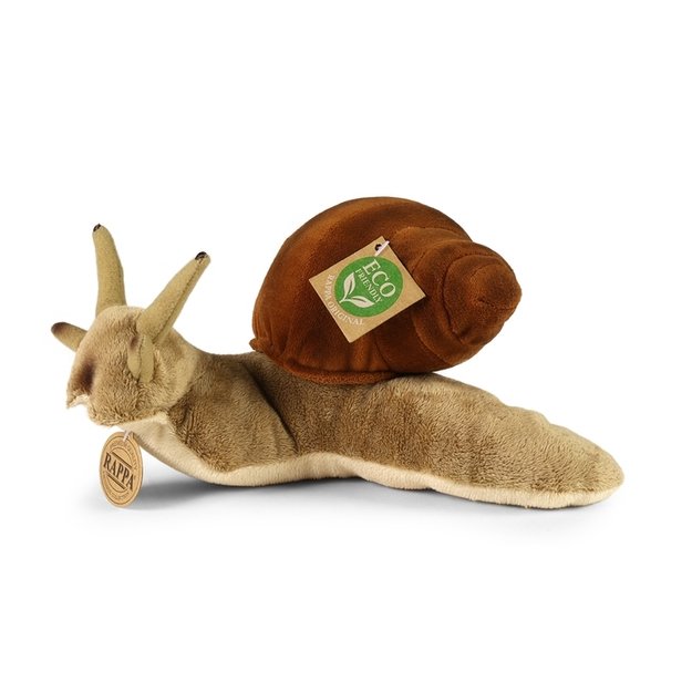 Rappa - Plush realistic stuffed toy Snail 24 cm Eco-Friendly