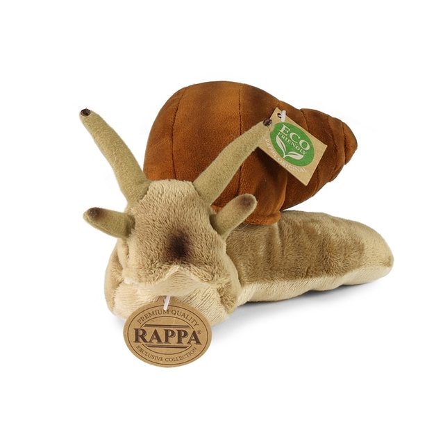 Rappa - Plush realistic stuffed toy Snail 24 cm Eco-Friendly