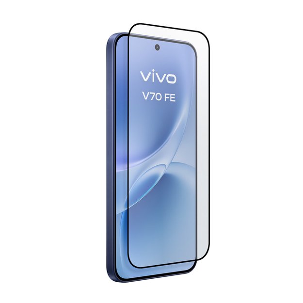 Crong 3D Armour Glass Lite - Full Glue Tempered Glass for Vivo V70 FE 5G