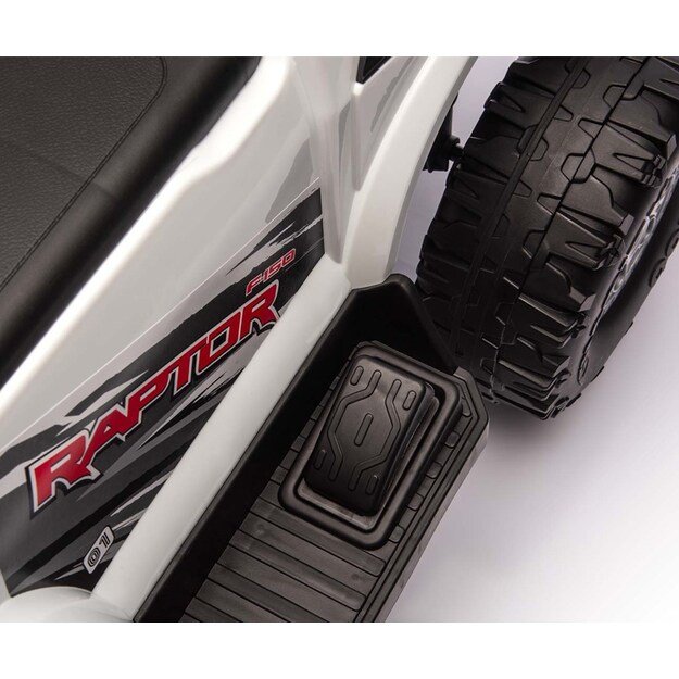Ford F-150 Raptor Milly Mally Electric Ride-On Car white