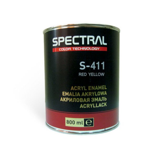 Dažai S-411 Red Yellow 0.8L  