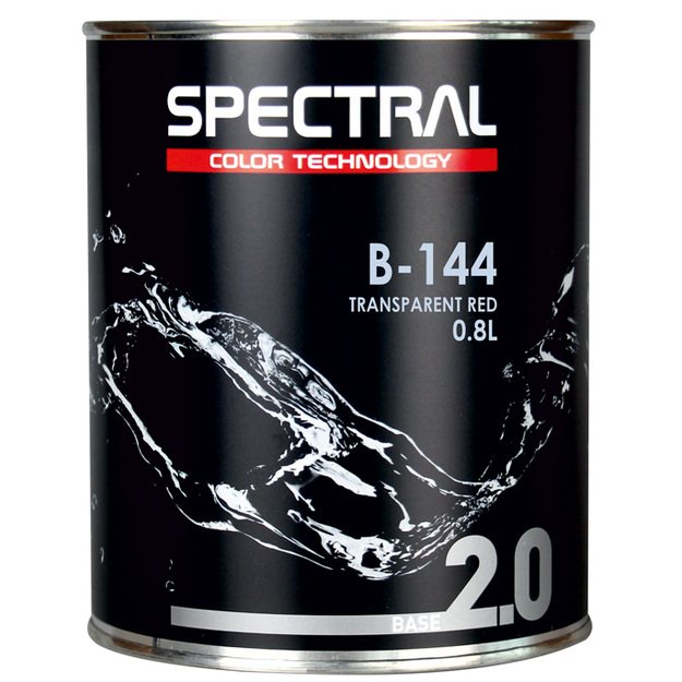 B-144 TRANSPARENT RED 0.8L  