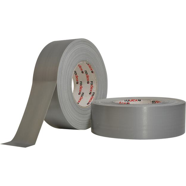 Apsauginė juosta 50mmx50m sidabrinė RADEX  