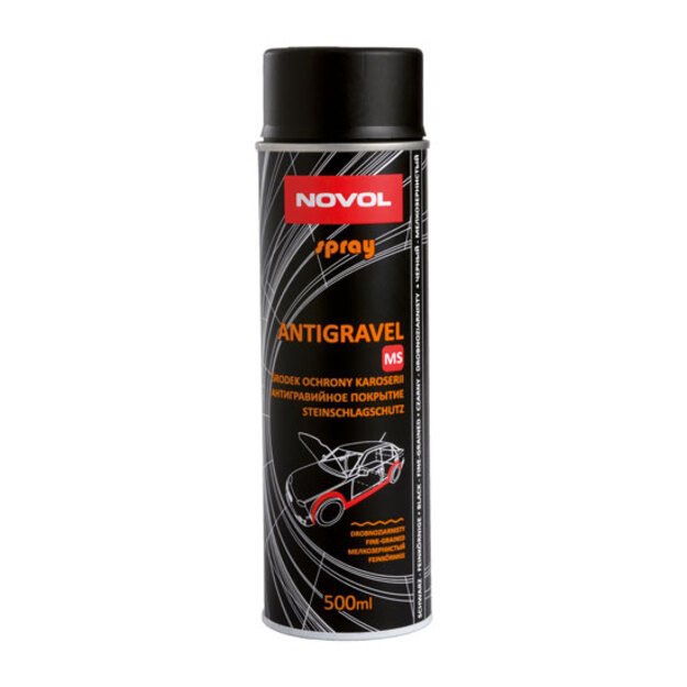 Kėbulo danga juoda ANTIGRAVEL MS aerozolinė 500ml  