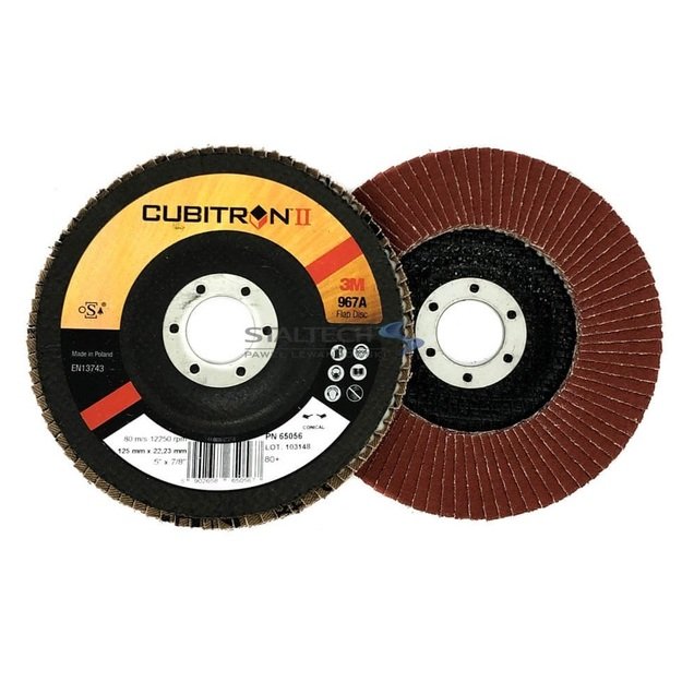 Cubitron lapelinis diskas 967A,  125mm  80+  