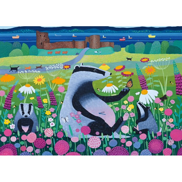 Ravensburger Puzzle 1000 Pieces: Meadow Mischief