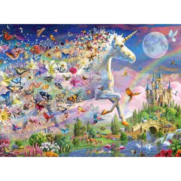Ravensburger Glow In The Dark Puzzle 200 Pieces:  Fairyland