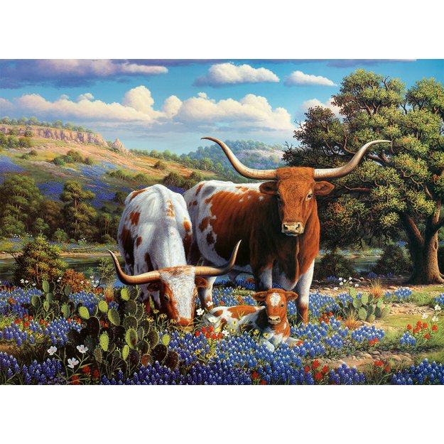 Ravensburger Puzzle 500 pc Loving Cattle