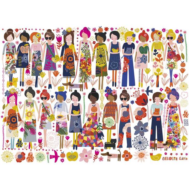 Ravensburger Puzzle 200 pc Flowers and Friends