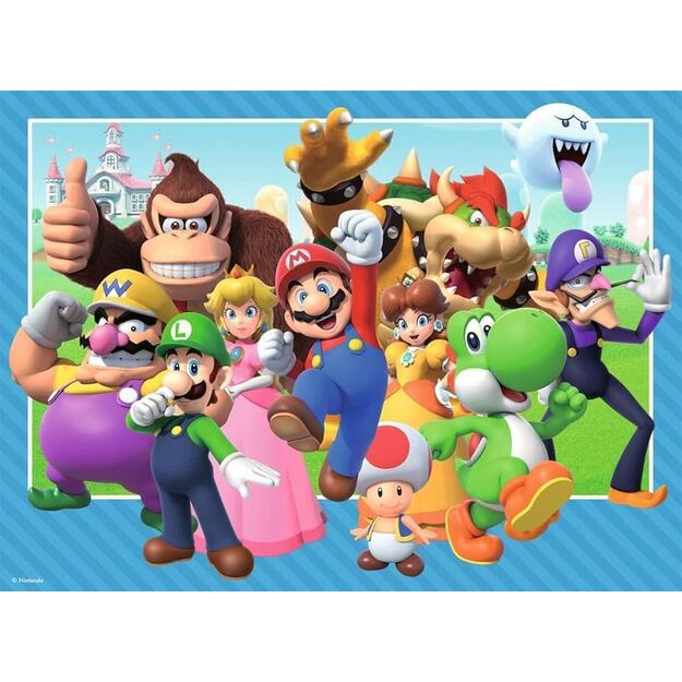 Ravensburger Puzzle 100 pc Super Mario Team