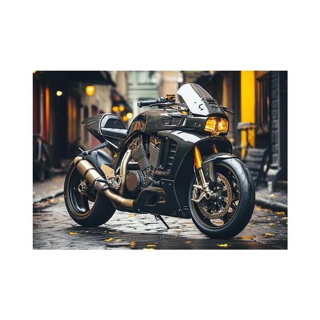 Dino Puzzle 500 pc Motorcycle