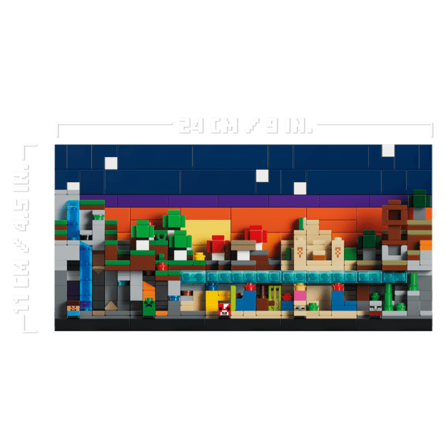 LEGO Minecraft Mini Biomes