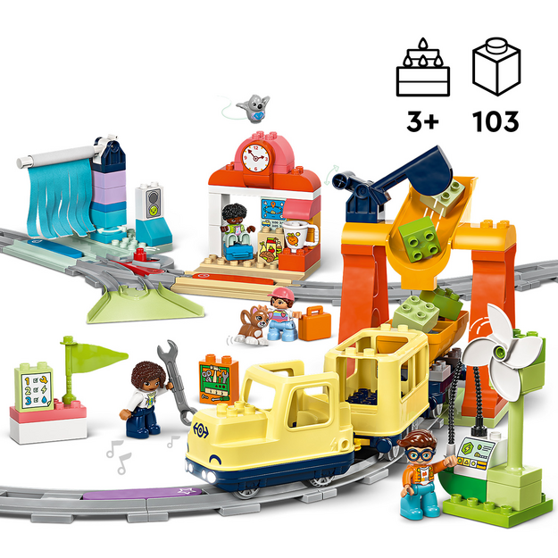 LEGO DUPLO Big Interactive Community Train