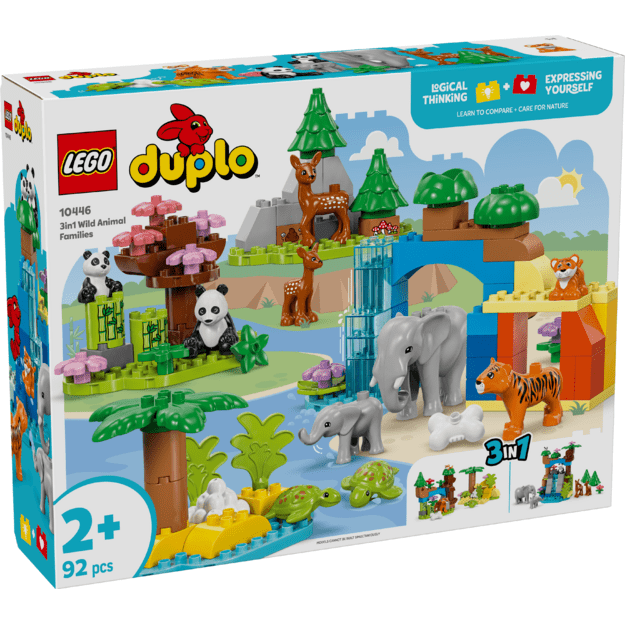 LEGO DUPLO 3in1 Wild Animal Families