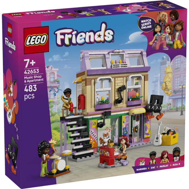 LEGO Friends Music Store & Apartment