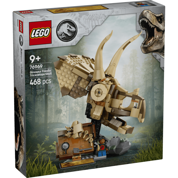LEGO Jurassic World Dinosaur Fossils: Triceratops Skull