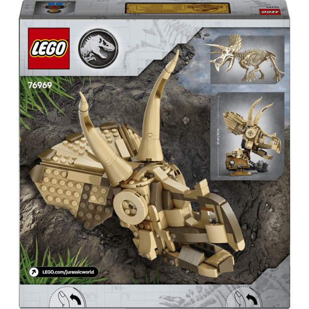 LEGO Jurassic World Dinosaur Fossils: Triceratops Skull