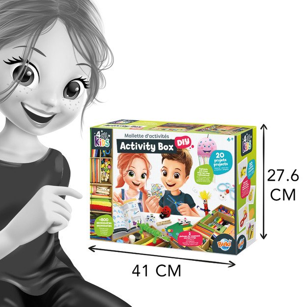 Buki Activity Set with 800+ extras