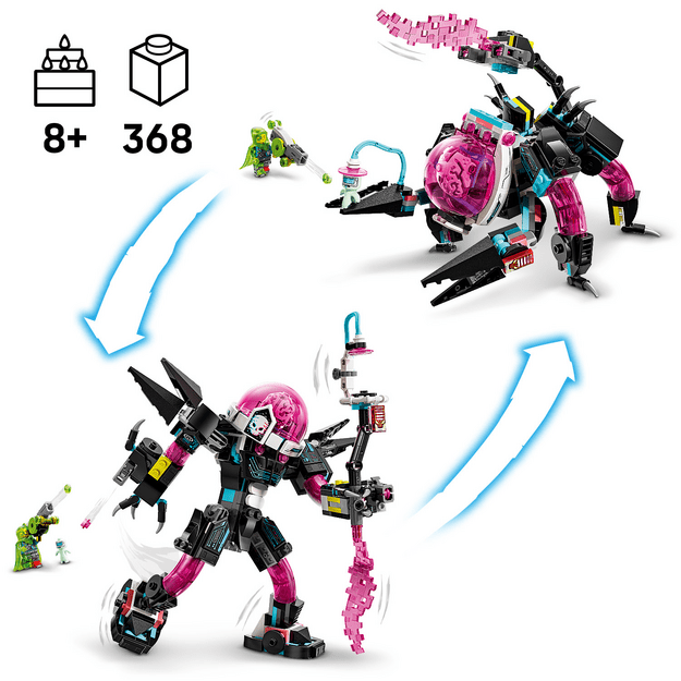 LEGO Dreamzzz Mateo vs. Cyber Brain Mech