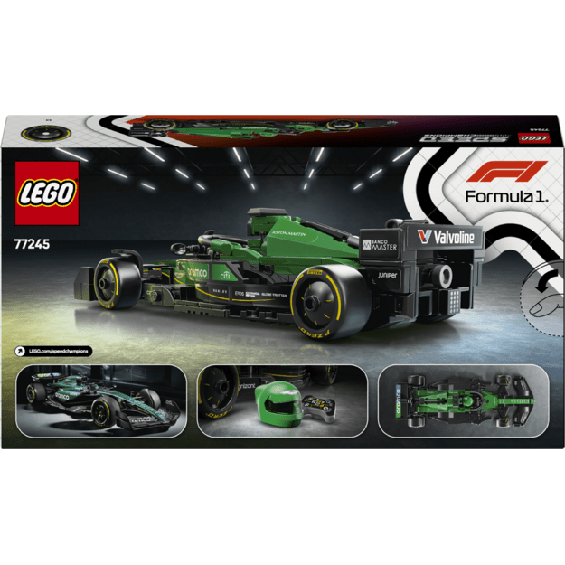 LEGO Speed Champions Aston Martin Aramco F1 AMR24 Race Car