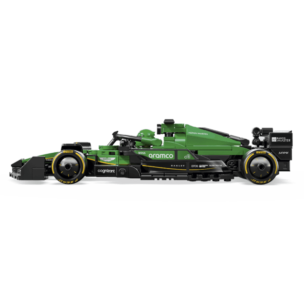 LEGO Speed Champions Aston Martin Aramco F1 AMR24 Race Car