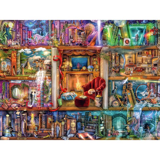 Ravensburger Puzzle 1500pc  The Grand Library 