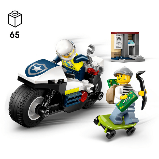 LEGO City Police Motorcycle Chase